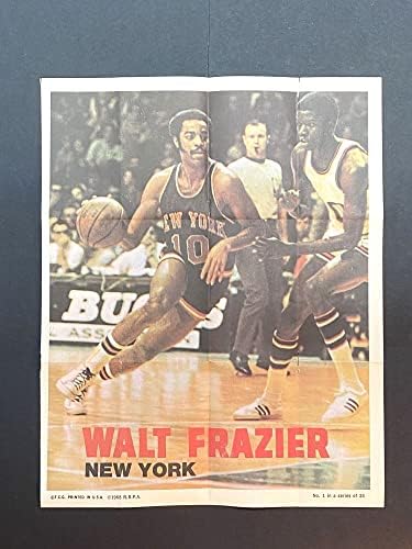 1970 Topps 1 Walt Frazier New York Knicks VG/Ex Knicks דרום אילינוי