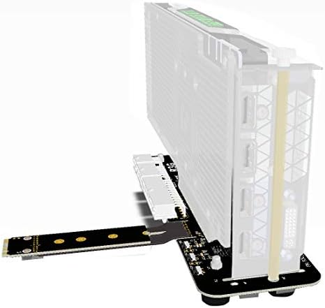 ADT-LINK M.2 מקש M NVME חיצוני כרטיסים גרפי תושבת עם PCIE3.0 X4 RISER כבל 25 סמ 50 סמ 32GBS עבור ITX STX NUC VEGA64