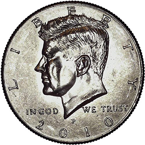 2010 P Kennedy Half Dollar 50C על לא מחולק