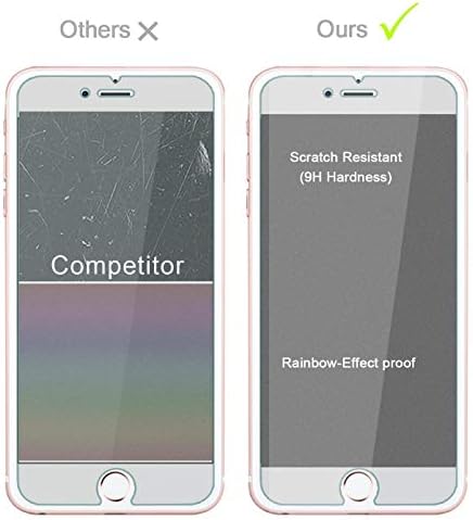 מגן מסך זכוכית מזג של אייפון X/XS/11, מגן מסך זכוכית מחוסמת Etech עבור Apple iPhone 11 Pro/xs/x 5.8 - מזהה פנים, מגע