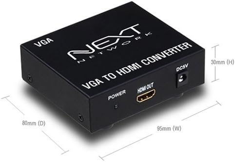 ממיר VGA לממיר HDMI EZNET-UNIQUITOUS NEXT-2216VHC