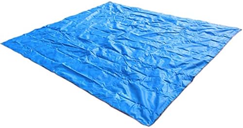 קליספיד אוהל אוהל חופה טארפ עבור מחצלת שמיכת קמפינג טביעת רגל שמשיה חיצוני קרקע גשם אוהל מקלט כחול צל חיצוני צל