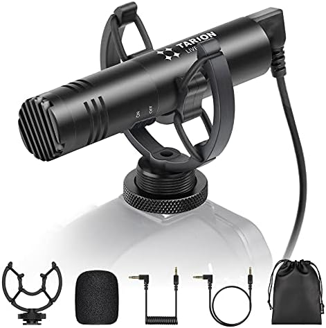 TARION on CAMERA Microphone Video MIC Ultra-Compact Mount-Mount Mickopon