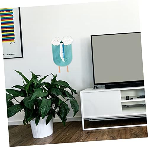 עמדת טלוויזיה Holibanna 1 PC ענני עיצוב קופסאות ירוקות לעינן בית נייר משירותים למגבת אמבטיה מגבת חדר אגרוף