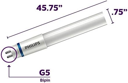 פיליפס לד ניתן לעמעום מיידי 4 מטר נורת צינור 5, 3500 לומן, אור יום, 24 וואט=54 וואט, מינטאר דו-פינים גרם 5 בסיס, 10