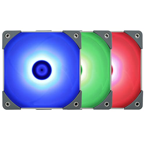 Thermalright TL-C12L 120 ממ מאוורר RGB, תאורת RGB 12 וולט, מיסב S-FDB, בקרת PWM, 1500 סלד, מאוורר ביצועי איזון