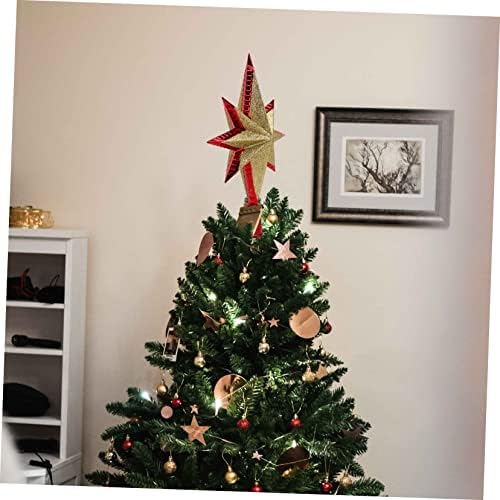 קאבילוק תלת מימדי סטאר מתומן כוכב פרה קוארטוס קוארטוס אבזרי חתונה שמונה מחודדים כוכב חג המולד עץ חג המולד עץ חג המולד