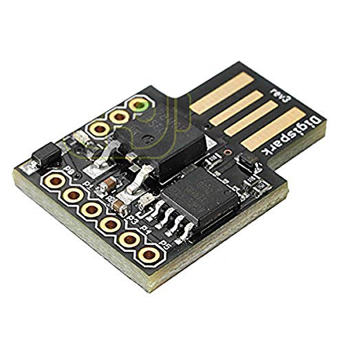 Devmo 2pcs digispark kickstarter attiny85 כללי מודול לוח פיתוח מיקרו USB תואם ל- Ar-Duino