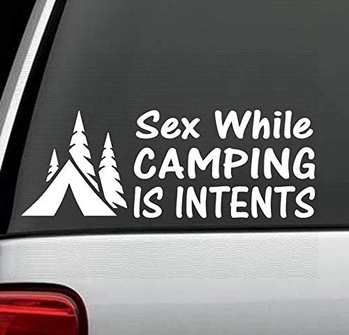 העיצוב הטוב ביותר מעצב סקס מצחיק מדהים בזמן קמפינג מטייל מטייל מדבקת מדבקות מדבקות חניון לרכב שטח רכב שטח רכב או מחשב