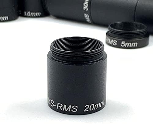 מיקרוסקופ אביזרי מיקרוסקופ אביזרים אובייקטיביים, פרפוקלי אורך הארכת טבעת מתאם מעבדה מתכלה