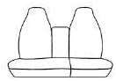 כיסויי מושב בהתאמה אישית למוזג Ford F-150 60-40 מושבים בסגנון-הסתרת הסוואה