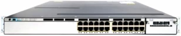 WS-C3750X-24P-S 24 יציאת Gigabit Ethernet מתג GE C3KX-PWR-715WAC