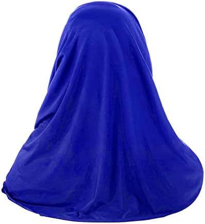 נשים רך חתיכה אחת חיג ' אב ארוך מוסלמי טורבן האסלאמי מלא ראש צעיף