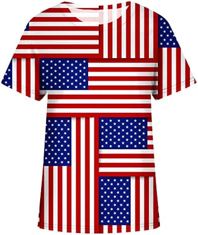 יום העצמאות טשירטים לנשים חולצות גרפיות חולצות גרפיות ארהב חולצות טוניקה של ארהב 4 ביולי