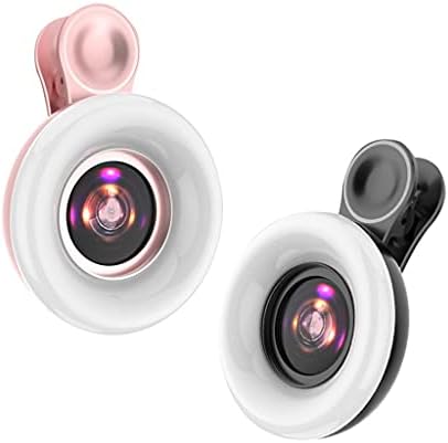 N/A טלפון נייד מילוי אור 15X עדשת מאקרו ניידת טבעת LED ניידת טלפון פלאש טלפון מנורה selfie מנורת טבעת אוניברסלית