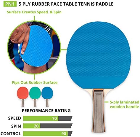 משוט טניס שולחן ספורט אלוף, צבעים שונים
