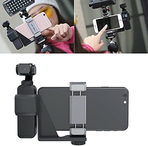 מחזיק טלפון חכם מעמד הר -מחזיק טלפון נייד מחזיק כף יד קליפ טלפון של סוגר כף יד עבור DJI עבור Osmo Pocket Cameration Part