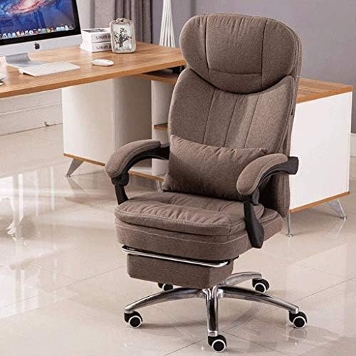 עור משרד כיסא-מודרני מנהלים מתכוונן מתגלגל מסתובב כיסא משענת ראש עם נשלף הדום