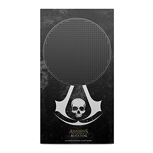 עיצובים של מקרה ראש מעצבים רשמית של Assassin Assassin Grunge Grunge Black Logos Vinyl Stigher Science Gaming