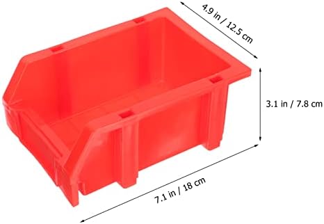 1 סט של פלסטיק קינון מדף סל תיבת פתוח אחסון פחי מדפי אמבטיה מזווה ארון קינון ארגונית קופסות עם תומך אחסון סל
