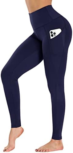 חותלות של GayHay עם כיסים לנשים רגילות וגודל פלוס - מכנסי יוגה קאפרי מותניים גבוהים דחיסת בקרת בטן לאימון