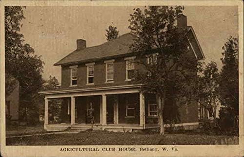 בית המועדון החקלאי בת 'אני, מערב וירג' יניה, גלויה עתיקה מקורית 1919
