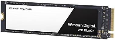 WD Black Black 250GB בעל ביצועים גבוהים NVME PCIE פנימי - M.2 2280, 8 GB/S - WDS250G2X0C