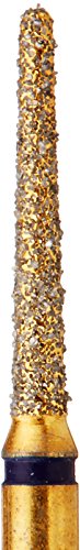 קרוסטק ז856/012 מ ' 24 קראט מצופה זהב יהלום בורס, קצה עגול להתחדד