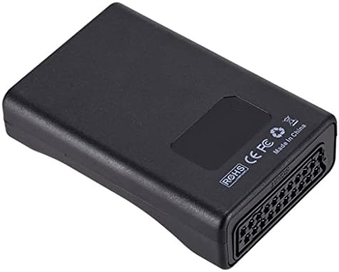 HGVVNM 1080P SCART ל- HDMI Video Video Audio Audio Converter מתאם עבור HD TV DVD עבור Sky Box STB Plug ו- Play כבל DC