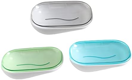 מרפא 3 יחידות קיר סבון סבון סבון סבון סבון מטבח סבון מגש מגש סבון נטול אגרוף ABS נסיעות קיר רכוב