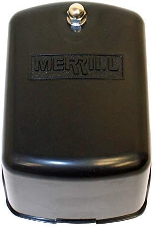 MERRILL MPS3050 בקרת לחץ באר בקרת לחץ ומתג לחץ משאבת אוויר, הגדרת לחץ 30-50 psi, NEMA 1, דיפרנציאלי מתכוונן, 1/4 נקבה