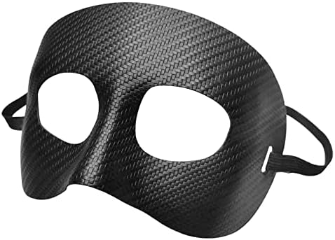 Ugplm פנים כדורסל שחור פנים שומר על רצועה אלסטית רצועה אטומה לאף להגנת האף השבורה של ספורט