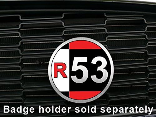 השתקפות אמנותית R53 - תג גריל מגנטי עבור 1 Gen Mini Cooper S Hatchback 2002-2006