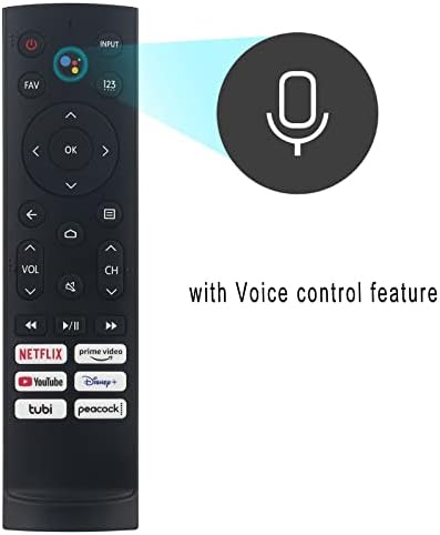 ERF3A90 הוחלף קול מרחוק קול עבור HISENSE Android Smart TV 75U9DG 55U8G 65U8G 55U7G 65U7G 75U7G 55U78G 65U78G