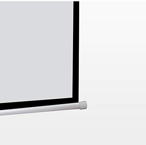 מסך סרט מסך מסך הקרנה עם חיבור - מסך מקרן חיצוני/מקורה מסך מקרן נייד מסך הקרנה מתקפל למסך סרטים או מצגת משרד
