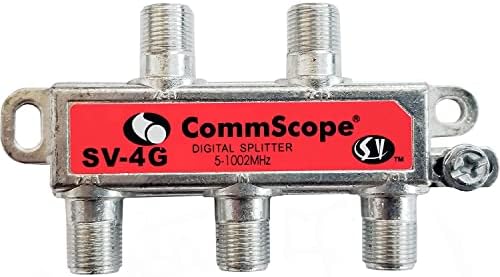 Commscope SV-4G קואקסיאלי 5-1000 מגה הרץ מפצל 4 כיוון-50 חבילה