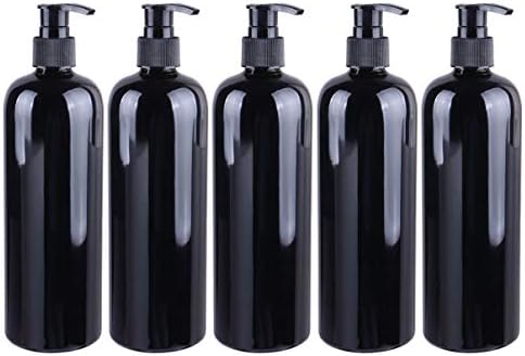 Beaupretty 500 מל שמפו בקבוקי סבון מתקן לסבון למטבח צנצנת בקבוקים ניתנת למילוי חדר אמבטיה עם משאבה למכלי