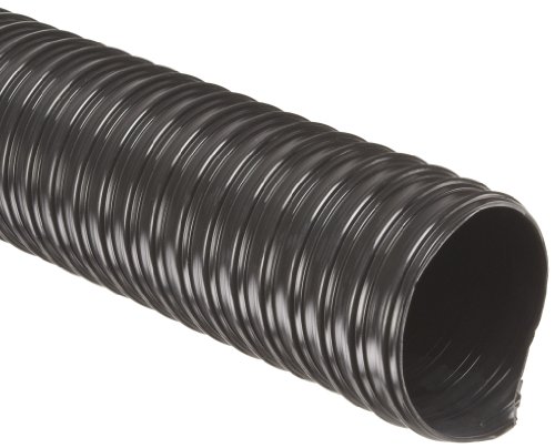 צינור צינור צינור פוליאוריטן של FLX-Thane MD, שחור, 8 מזהה, קיר 0.030, 25 'באורך