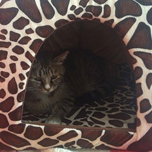 DayCount® רך ומלכותי כלב מתקפל כלב אוהל מיטת אוהל מערת בעלי חיים מערת גור חיות חמוד בית חתול 5 גדלים