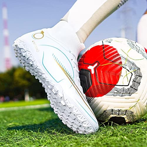 מגפי כדורגל לגברים של Jiebuniao נעלי כדורגל מקצועיות גבוהות