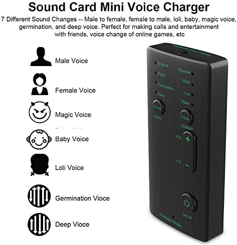 7 שונה קול אוזניות מיקרופון קול מחליף עבור נייד טלפון מחשב לוח