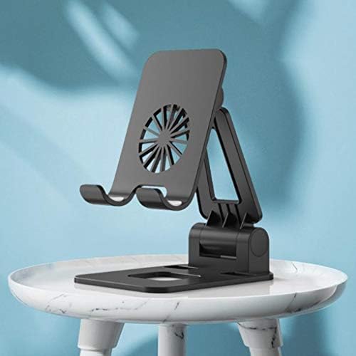 UXZDX Cujux פיזור חום מחזיק טלפון נייד עמדת עמדת טבלאות שולחן עבודה מתכווננת מעמד טלפון סלולרי אוניברסלי
