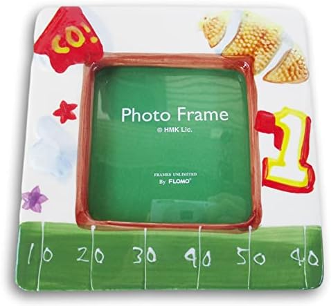מסגרת תמונה צבועה בסטנד -אפ קרמיקה דקורטיבית - מתאימה 3 x 3 צילום