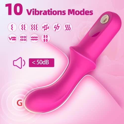 G Vibrator Vibrator צעצוע מין - סיליקון רך הניתן לכיפוף מיני ויבר