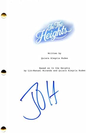 ג'ון מ צ'ו חתם על חתימה בתסריט הסרטים המלא של הייטס - נוצר על ידי לין -מנואל מירנדה