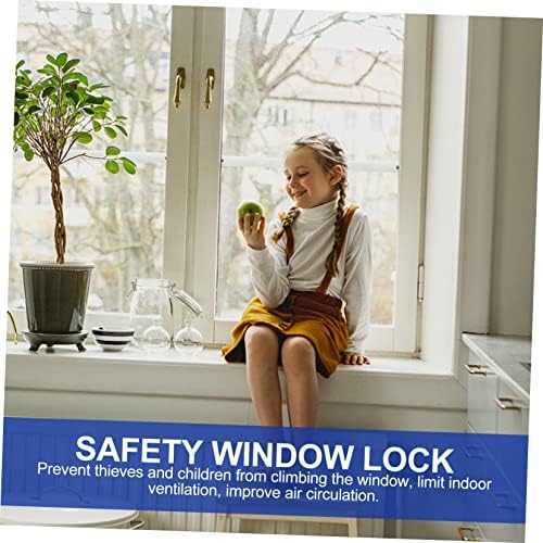 OperitAcx מגבלת נעילת חלון מנעולי בטיחות לילדים מנעול דלת מנעולי בטיחות לילדים מגירת חלון חלון החלפת הבטיחות הגנה על בטיחות