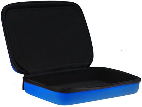 Navitech כחול כבד כבד מחוספס קשיח/כיסוי תואם למצלמת הפעולה של goxtreme rallye wifi