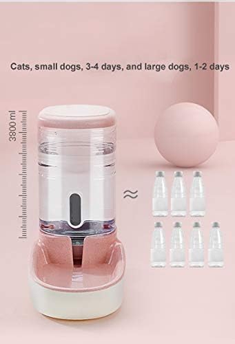 מזרקת שתייה אוטומטית של TYI -PET, קיבולת גדולה של 3.8 ליטר, עם רפידות רגליים ללא החלקה, מתאימה לחתולים/כלבים בגודל