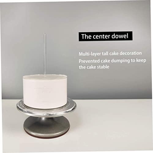 ג ' ורזר אקריליק עגול עוגת דיסק סט, אקריליק עוגת דיסקים סט, עגול אקריליק עוגת צלחות-עוגת פרוסות מעגל תחתון צלחות עם מרכז
