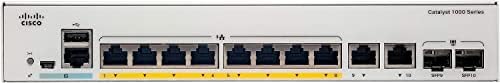 Cisco Catalyst C1000-8T-E-2G-L מתג רשת 8 יציאת Ethernet Gigabit